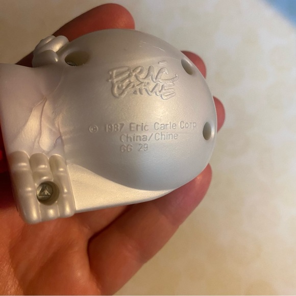 Vintage Eric Carle book & finger puppet lot The very quiet cricket hardcover - Picture 11 of 13